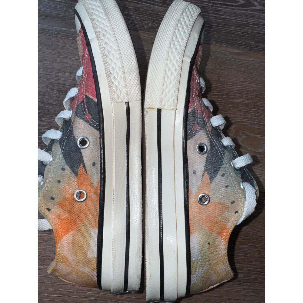 Converse All Star Chuck 70 Ox Womens‎ Sneaker Shoe Orange Blossom size 6.5 - Picture 4 of 7